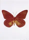 The Souls I by Damien Hirst, pencil, sold Dec 2024