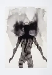 Body by Antony Gormley, pencil, sold Dec 2024