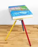 A Bigger Book by David Hockney, ink, sold Dec 2024