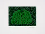 Pumpkin by Yayoi Kusama, Screenprint in colours, sold Dec 2024