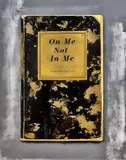 On Me Not In Me by Harland Miller, Screenprint in colours hand-finished with gold leaf, offered Dec 2024