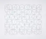 Composition with Circles 5 by Bridget Riley, print, sold Dec 2024