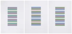 Intervals 3 by Bridget Riley, pencil, offered Dec 2024