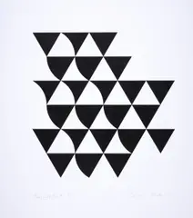 Bagatelle 3 by Bridget Riley, Screenprint, sold Dec 2024