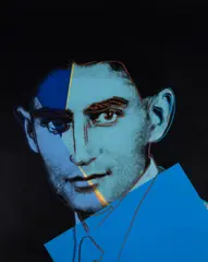 Franz Kafka by Andy Warhol, Screenprint in colours, sold Dec 2024