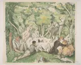 After by Paul Cézanne, Lithograph printed in colours, sold Dec 2024