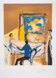 The Doctor by Salvador Dalí, Lithograph printed in colours, sold Dec 2024
