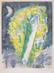 After by Marc Chagall, Lithograph printed in colours, sold Dec 2024