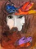 Illustrations for the Bible by Marc Chagall, print (other), sold Dec 2024