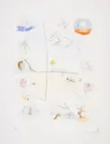 Frontispiece by Salvador Dalí, Engraving with drypoint and pochoir in colours, sold Dec 2024