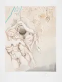 We Shall Go Up At Once and Possess It by Salvador Dalí, Lithograph printed in colours, sold Dec 2024