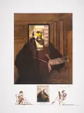 Portrait du peintre par lui-même by Salvador Dalí, Lithograph printed in colours, offered Dec 2024