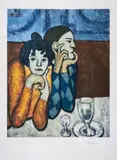 After by Pablo Picasso, pencil, offered Dec 2024