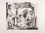 After by Pablo Picasso, pencil, offered Dec 2024