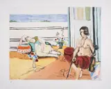 After by Henri Matisse, Etching with aquatint printed in colours, offered Dec 2024
