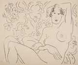 Nu assis by Henri Matisse, Lithograph, offered Dec 2024