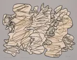 Récit by Jean Dubuffet, Screenprint in colours, sold Dec 2024
