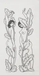 Untitled by Eric Gill, Woodcut, circa, offered Dec 2024