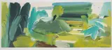 For John Constable by Ivon Hitchens, Screenprint in colours, sold Dec 2024