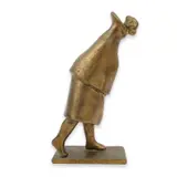 Woman walking by Wladislaw Franek Pawlik, bronze, offered Mar 2025