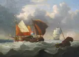 Untitled by George G. Webster, Oil on canvas relined, sold Mar 2025