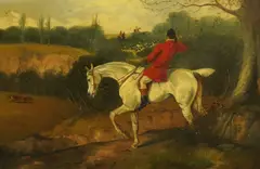 Untitled by John Alfred Wheeler, oil on canvas, sold Mar 2025