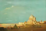Untitled by Leopold Carl Müller, oil on canvas, sold Mar 2025