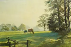 Untitled by Donald Grant, oil on canvas, offered Mar 2025