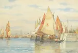 Untitled by Frederick James Aldridge, watercolour, offered Mar 2025