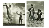 Model in Fur with Bear & Model with Rampant Horsephotolithographs by Helmut Newton, print (other), offered Mar 2025