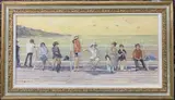 On the Pier by Patrick Boswell, oil on board, sold Oct 2025