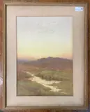 Hardland to Postbridge by Charles Edward Brittan, watercolour, sold Oct 2025