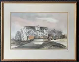 Horstead Mill by Graham Howlett, watercolour, sold Oct 2025
