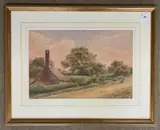 Rural by C.A. Graves, 1891, print (other), sold Oct 2025