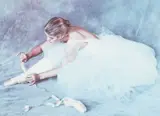 La Rhapsodie En Bleu II by Douglas Hoffman, print, sold Jan 2026