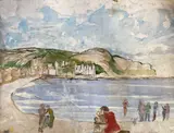 Llandudno, Orme by Ivor Davies, 2012, watercolour and graphite, offered Dec 2025