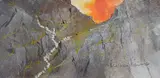 Helva by Malcolm Edwards, watercolour, sold Dec 2025