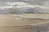The Rivals, Low Tide by Iola Spafford, oil, sold Dec 2025