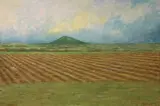 The Wrekin in Winter by John Smout, 2014, acrylic, sold Dec 2025