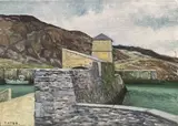 Porth Amlwch by Jeremy Yates, oil, sold Dec 2025