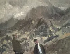 On the Way Up by Gareth Parry, print, offered Dec 2025