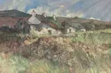 Hen Dy by Audrey Hind, print, sold Dec 2025