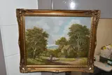 To pastures new by Gordon Lindsay, oil on canvas, sold Aug 2023