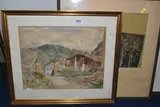 St VIET by Hermine Faulhaber, watercolour on paper, sold Aug 2023