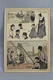 Illustration of dutch scenes and people by Will Owen, watercolour, sold Aug 2023