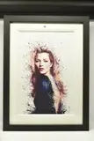 Modern muse by Daniel Mernagh, print on paper, sold Aug 2023