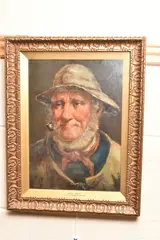Old salt by David W. Haddon, 1889, oil, sold Aug 2023