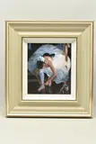 The pink slipper by Sherree Valentine Daines, print on board, sold Aug 2023