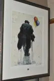 The balloon seller by Alexander Millar, print, sold Aug 2023