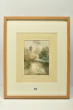 In my garden by George Clausen, watercolour on paper, sold Aug 2023